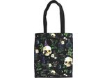 Something Different - Borsa "Venom & Vines"", Stampata, Tessuto Misto Poliestere-Cotone SD9945 (Taglia Unica) (Nero)"