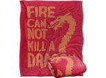 Game Of Thrones - Coperta "Il Fuoco Non Può Uccidere Un Drago"" TV18932 (Taglia Unica) (Colorato)"