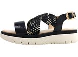 Bugatti Donna Izzy Sandalo Da Donna In Nero, Misura 41