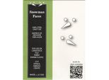 Fustella Per Goffratura - Poppystamps - Facce Da Pupazzo Di Neve