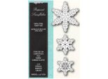 Memory Box Set Di Fustelle Per Punzonatura Stencil Per Scrapbooking, Fiocchi Di Neve 99560