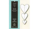 Memory Box Set Di Fustelle Punzonatura Sagoma Per Scrapbooking Fustellatura, Cuore 99312