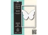 Memory Box Fustella Per Embossing Stencil Scrapbooking, Farfalla 99779