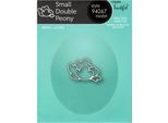 Memory Box Set Di Fustelle Fustellatura Punzonatura Stencil Scrapbooking Fustellatura, Piccola Peonia Doppia Peonia