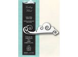 Memory Box Fustella Per Embossing Stencil Scrapbooking, Nuvola 98976