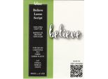 Fustella Da Taglio In Rilievo - Poppystamps - Carattere Believe Lose
