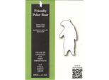 Fustella Per Goffratura - Poppystamps - Orso Polare Amichevole Orso Polare