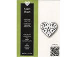 Fustella Per Goffratura - Poppystamps - Cuore Di Capri
