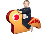 Sumo Didactic - Tartaruga Di Gommapiuma Per Bambini - Ideale Per Il Gioco Psicomotorio, Favorisce L'equilibrio E La Forza, Forma Divertente, Colori Vivaci