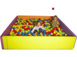 Sumo Didactic - Robusta Piscina Di Palline 200X120X40 Cm - Impermeabile, Ignifuga, Sicura E Favorisce Lo Sviluppo Sensoriale Negli Asili E Nelle Scuole