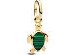 Pandora Ciondolo Mini Tartaruga Verde 763823C01 Ciondolo Charm
