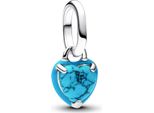 Pandora Ciondolo Cuore Turchese Mini 793827C01 Ciondolo Charm