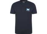 Mountain Warehouse - Maglietta "West Highlands"" Da Uomo A Manica Corta MW4367 (L) (Blu Navy)"