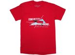 Tom Petty & The Heartbreakers - Maglietta "Long After Dark"" Per Uomo/Donna Unisex RO13381 (Xxl) (Rosso)"