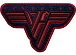 Van Halen - Logo - Toppa Da Applicare Con Il Ferro RO13615 (Taglia Unica) (Rosso/Nero/Blu)