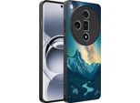 Smartphonica Custodia Per Telefono Adatta A Oppo Find X7 Con Impronta Di Cielo Stellato - Custodia Backcover In Tpu Con Design Spaziale E A Forma Di Via Lattea
