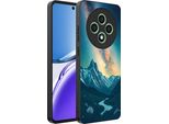 Smartphonica Custodia Per Telefono Adatta A Oppo Reno 12F Con Impronta Di Cielo Stellato - Custodia Backcover In Tpu Con Design Spaziale E A Forma Di Via Lattea