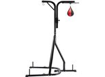 Supporto Per Sacco Da Boxe E Telaio Per Sacco Da Boxe 2 In 1 - Macchina Da Boxe Per Allenamento In Acciaio