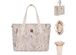 Borsa Fasciatoio Kikkaboo Firenze Fasciatoio, Cerniera, Tasche Per Biberon Beige