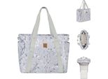 Borsa Fasciatoio Kikkaboo Firenze Fasciatoio, Cerniera, Tasche Per Biberon Grigio