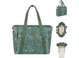 Borsa Fasciatoio Kikkaboo Firenze Fasciatoio, Cerniera, Tasche Portabottiglie Verde