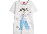 Disney - Maglietta Da Bambina A Maniche Corte NS8212 (152-158) (Bianco)