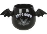 Something Different - Tazza Da Caffè "Bat's Brew"", Ali Di Pipistrello SD10026 (Taglia Unica) (Nero)"