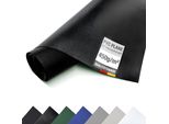 Telone In Pvc, Telone Per Camion, 450G/M², Telone, Telone Protettivo, Telone Al Metro - Senza Occhielli - (3M X 13M, Nero RAL9005)