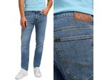 Lee, Jeanshosen Da Uomo, Slim Fit, Luke, W33 L34, Blau, Jeans, Baggyjeans, Buggy