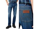 Wrangler, Jeanshosen Da Uomo, Vestibilità Dritta, Greensboro, W31 L32, Blau, Jeans, Baggyjeans, Buggy
