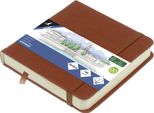 Kangaro K-861207 Kangaro Sketchbook, 80 Fogli, 120 X 120 Mm, Cognac