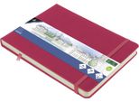 Kangaro K-861311 Quaderno Per Schizzi Kangaro, 80 Fogli, Din A5 Orizzontale, Rubino