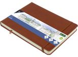 Kangaro K-861237 Kangaro Sketchbook, 80 Fogli, Din A5 Landscape, Cognac