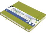 Kangaro K-861239 Quaderno Per Schizzi Kangaro, 80 Fogli, Din A5 Orizzontale, Verde Lime
