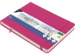 Kangaro K-861310 Quaderno Per Schizzi Kangaro, 80 Fogli, Din A5 Orizzontale, Rosa Caldo