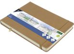 Kangaro K-861236 Quaderno Per Schizzi Kangaro, 80 Fogli, Din A5 Orizzontale, Tortora