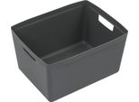 Kangaro K-670142 Kangaro Aufbewahrungsbox, Pp, 28 Liter, Anthrazit