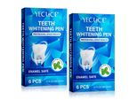 Penna Gel Sbiancante Per Denti Penna Sbiancante Per Denti, 2X 6 Pcs