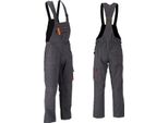 Pantaloni Da Lavoro / Salopette Doria Grigio/Arancio Taglia M