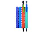 Inf Impugnature Per Matite In Silicone Testurizzato - Set Di 4, Colori Misti