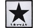 David Bowie - Toppa Con Ferro Da Stiro "Blackstar"" RO13542 (Taglia Unica) (Bianco/Nero)"