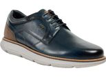 Pod - Scarpe Stringate Da Uomo "Finch"", Pelle Italiana FS11763 (42 Eu) (Navy)"