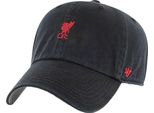 Liverpool Fc - Cappellino Da Baseball "Mvp"" BS5833 (Taglia Unica) (Nero/Rosso)"