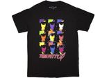 Tom Petty & The Heartbreakers - Maglietta "Nine Toms"" Per Uomo/Donna Unisex RO13384 (L) (Nero)"