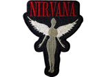 Nirvana - Scollo - Toppa Da Stirare "In Utero"" RO13628 (Taglia Unica) (Nero/Bianco/Rosso)"