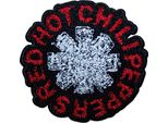 Red Hot Chilli Peppers - Asterisco Scarabocchiato - Toppa Da Stirare RO13633 (Taglia Unica) (Rosso/Bianco)