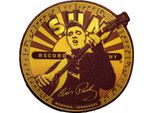 Elvis Presley - Etichetta - Toppa Da Stirare RO13646 (Taglia Unica) (Oro/Nero)