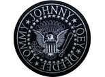 Ramones - Toppa Con Ferro Da Stiro "Sigillo Presidenziale Nero"" RO13810 (Taglia Unica) (Nero)"