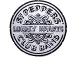 Beatles - Tamburo - Toppa Con Ferro "Sgt Pepper"" RO13676 (Taglia Unica) (Nero/Bianco)"