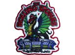 The Rolling Stones - Dragon Design - Toppa Da Stirare Sullo Scollo RO13817 (Taglia Unica) (Multicolore)